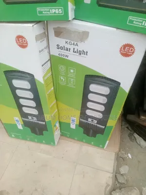 Solar Street Light With Pole 400 Watts