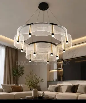 Luxury 2 Step Nordic LED Fantasy Chandelier for Sitting Room, Hotel