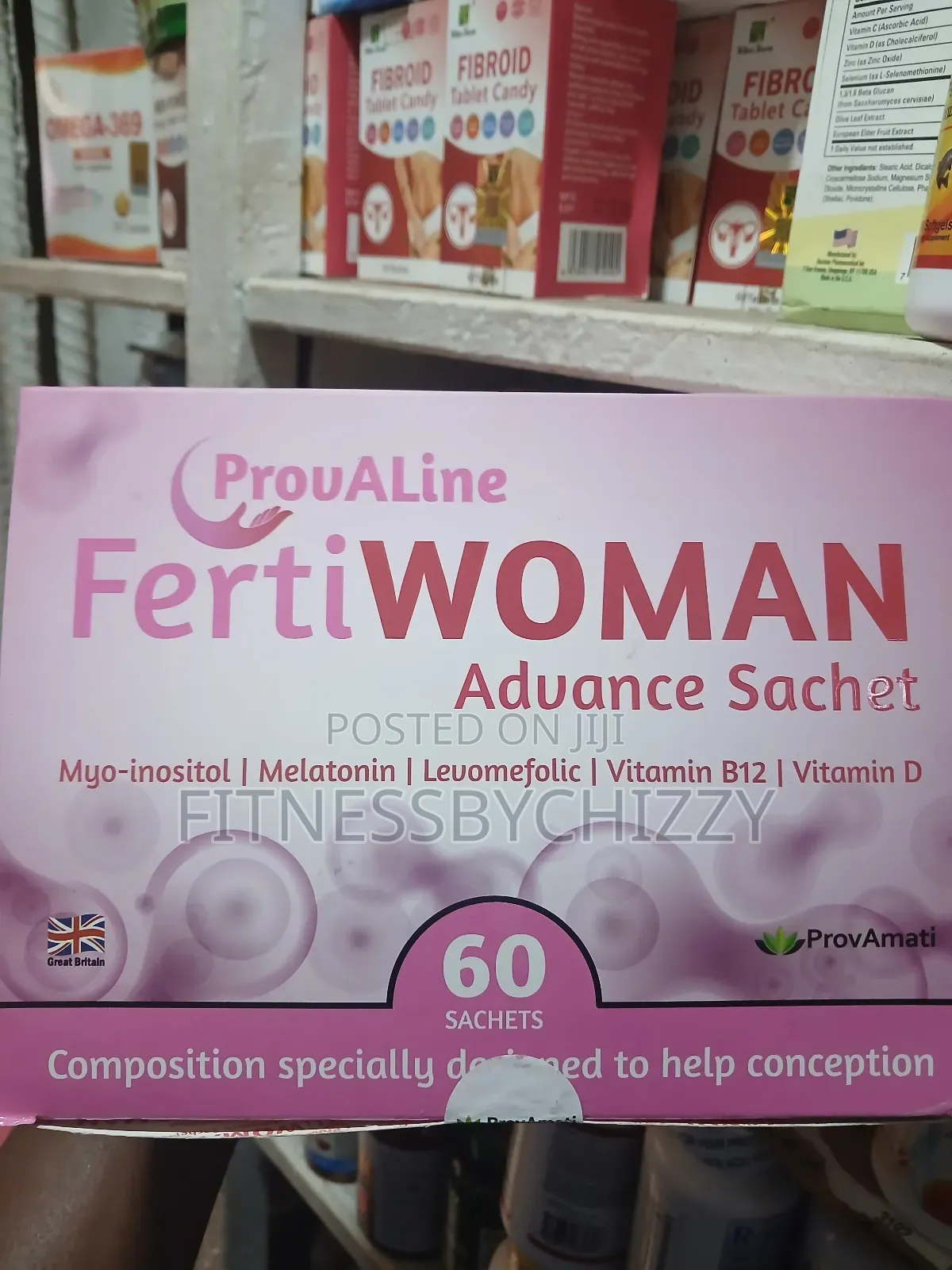 Fertiwoman Advance Fertility Support for Women X 60 Sachets