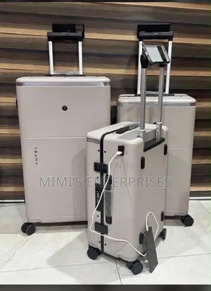 Premium Solid Rubber Luggage Set of 3