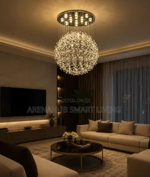 Creative Clear Crystal Ball Pendant Light