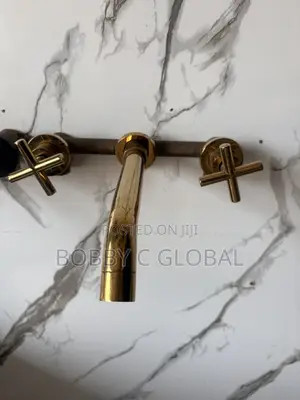 Gold Concealed Basin Mixer