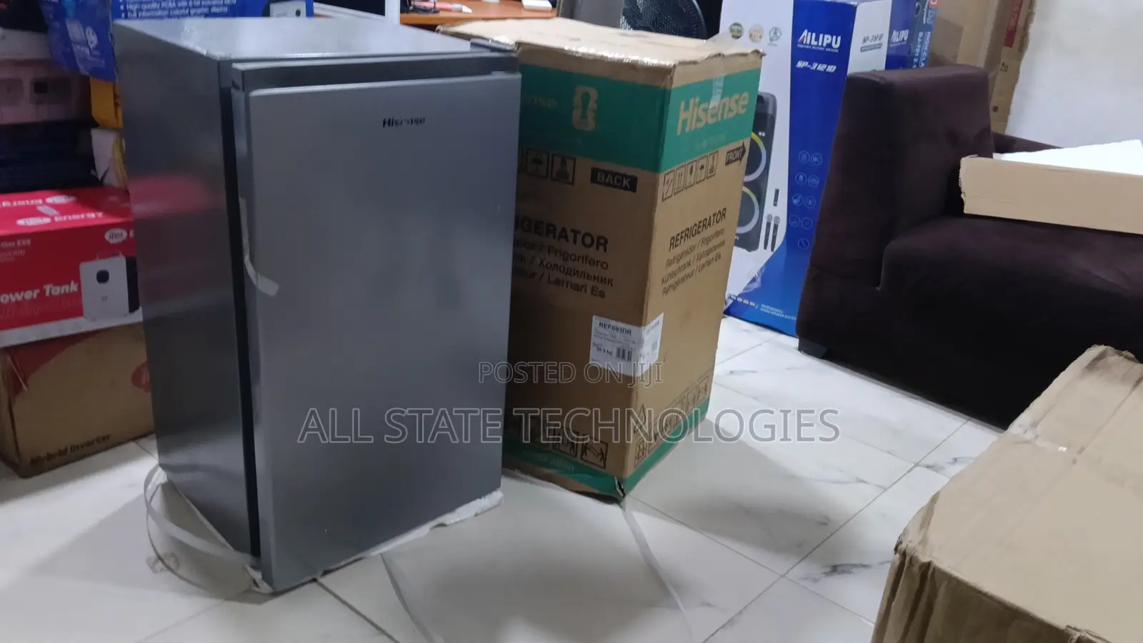Hisense REF093DR Mini Cooling Refrigerator 90L