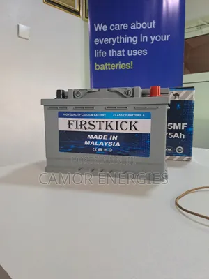 Original Malaysia 75Ah Car Battery | Firstkick | 6-Month Warranty
