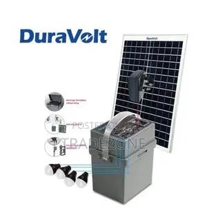 Duravolt SRP-1245 4in1 Solar Rechargeable Pack – 12V 4.5Ah