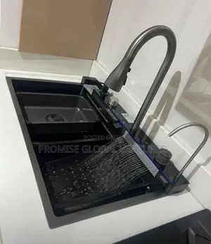 High Quality Waterfall Piano Kitchen Sink