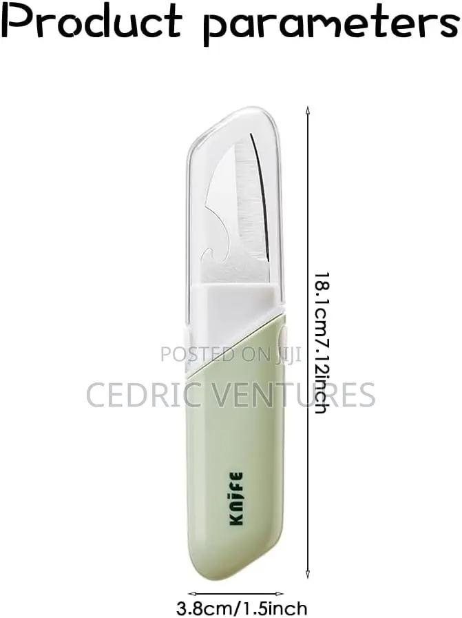 Multi-Purpose Fruit Peeler With Cover Kitchen Knife
