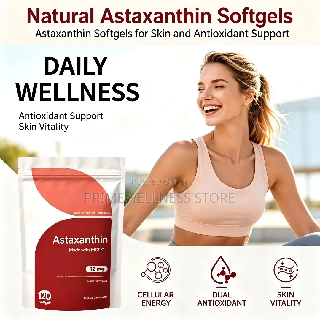 Astaxanthin Made With MCT Oil 12mg