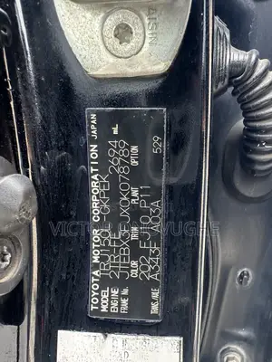 Toyota Land Cruiser Prado 4.0 Petrol TX 2012 Black