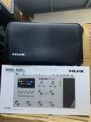 Nux MG-50Li Modeler Guitar Multi Effects Processor -White