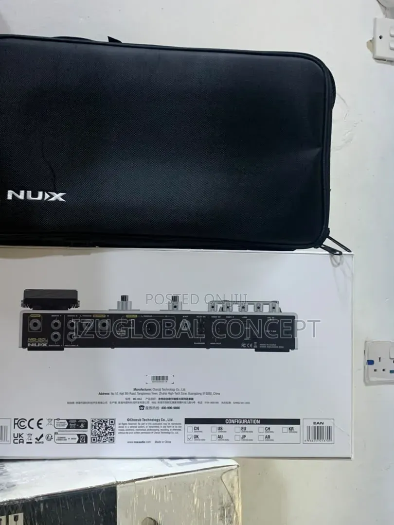 Nux MG-50Li Modeler Guitar Multi Effects Processor -White