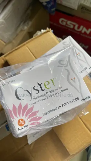 Cyster Supplement Tablets - Myo-Inositol D-Chiro Inositol PCOS,PCOD