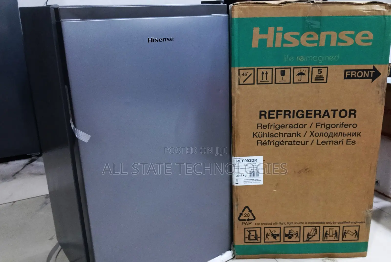 REF093DR Compact Refrigerator 90L Hisense