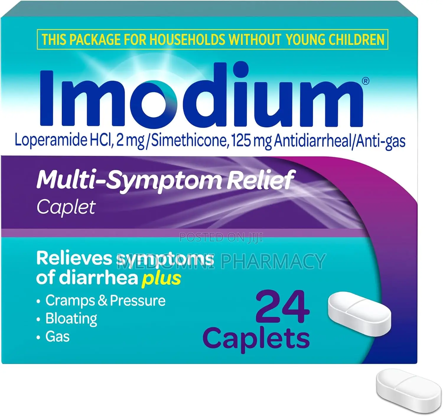 Imodium Multi-Symptom Relief 24 Caplets