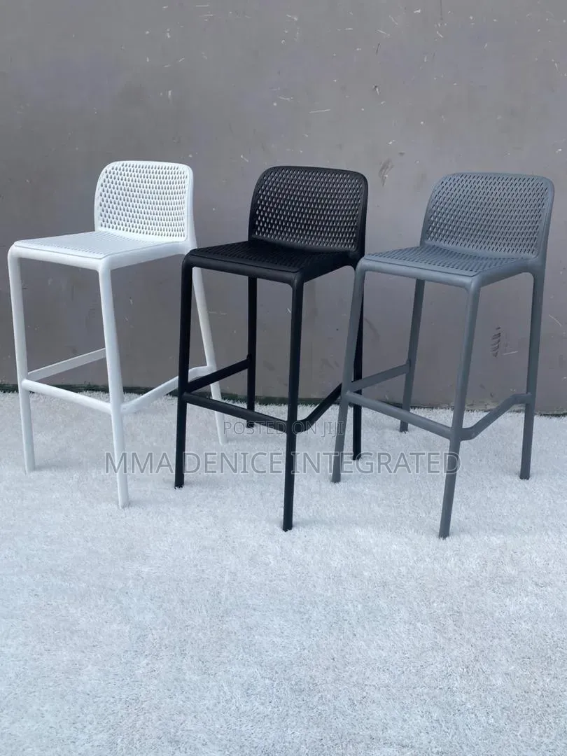 Modern Plastic Bar Stool