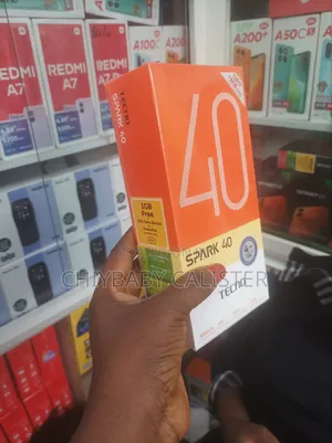 New Tecno Spark 40 128 GB Black