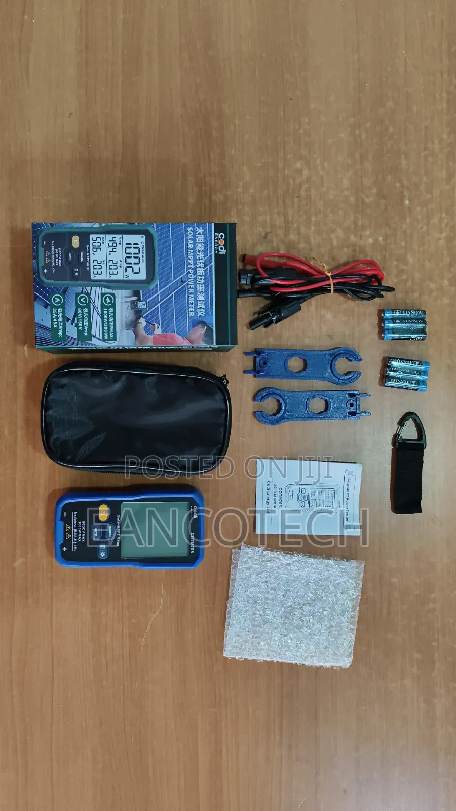 Panel Tester Solar MPPT Power Meter