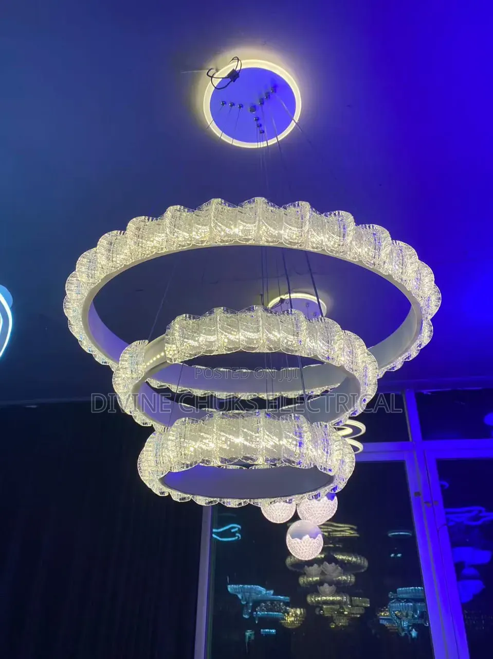Led Luxury 3step Chandelier Light