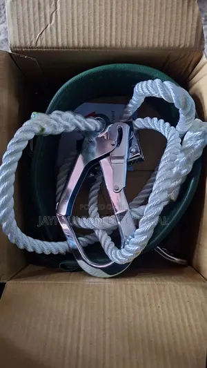 Lineman's Safety Belt With Work Positioning Lanyard