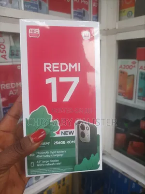 New Xiaomi Redmi 17 256 GB Red