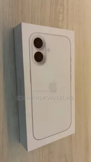 New Apple iPhone 16 128 GB White