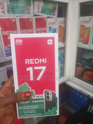 New Xiaomi Redmi 17 256 GB Red