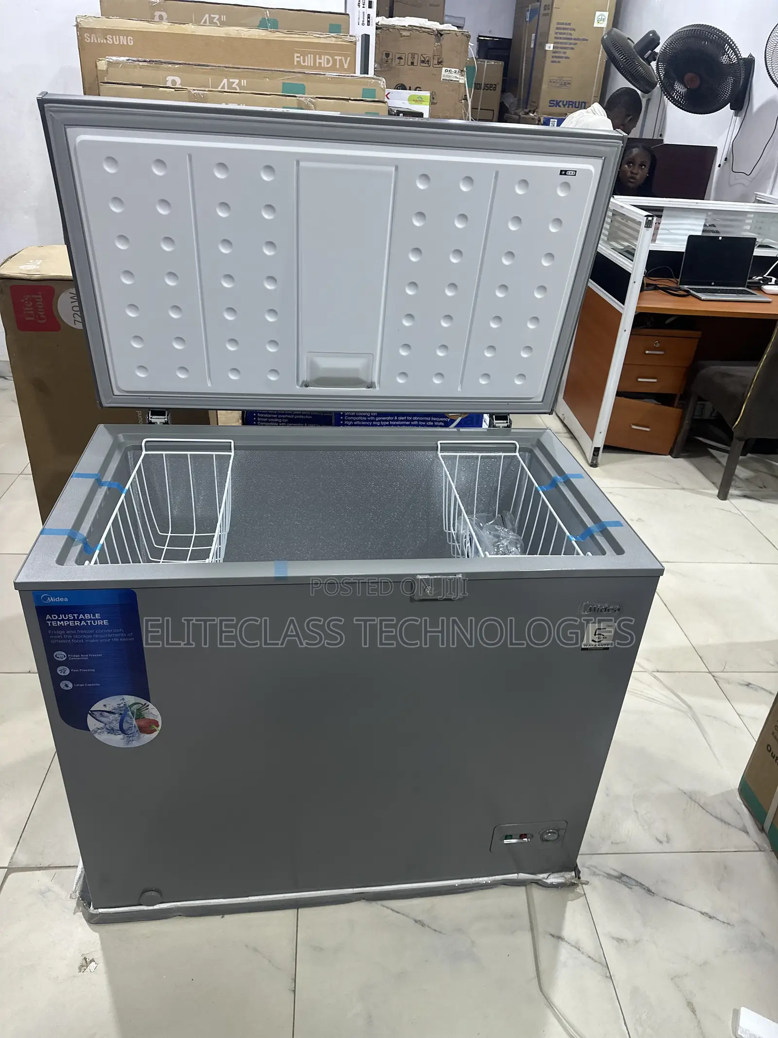 Durable Midea MDRC34SFZG43 250 Litres