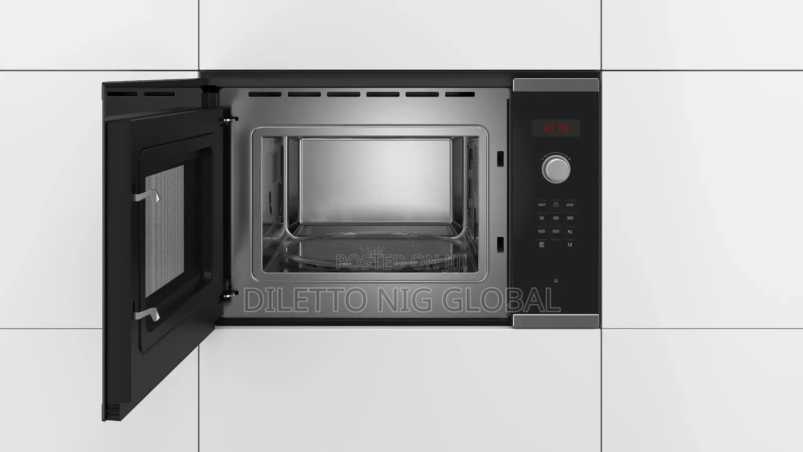 Bosch BFL553MS0B Series 4 Built-in Microwave