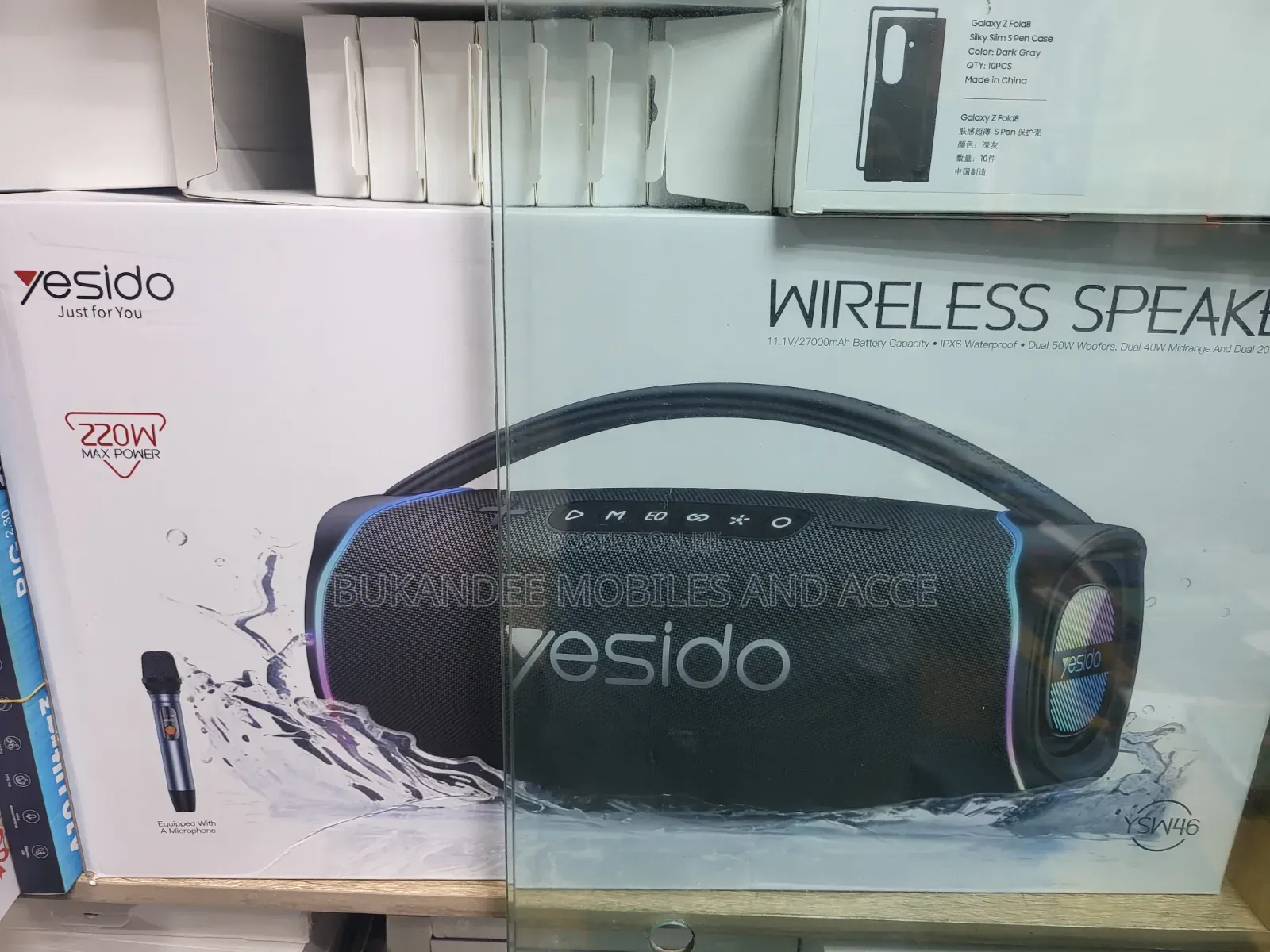 Boom Box Speaker 220w Microphone
