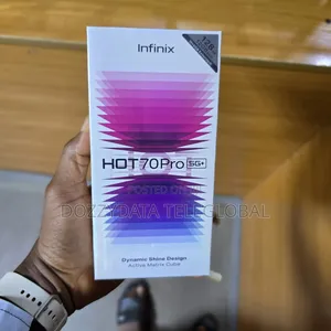 New Infinix Hot 70 Pro 5G+ 256 GB Black