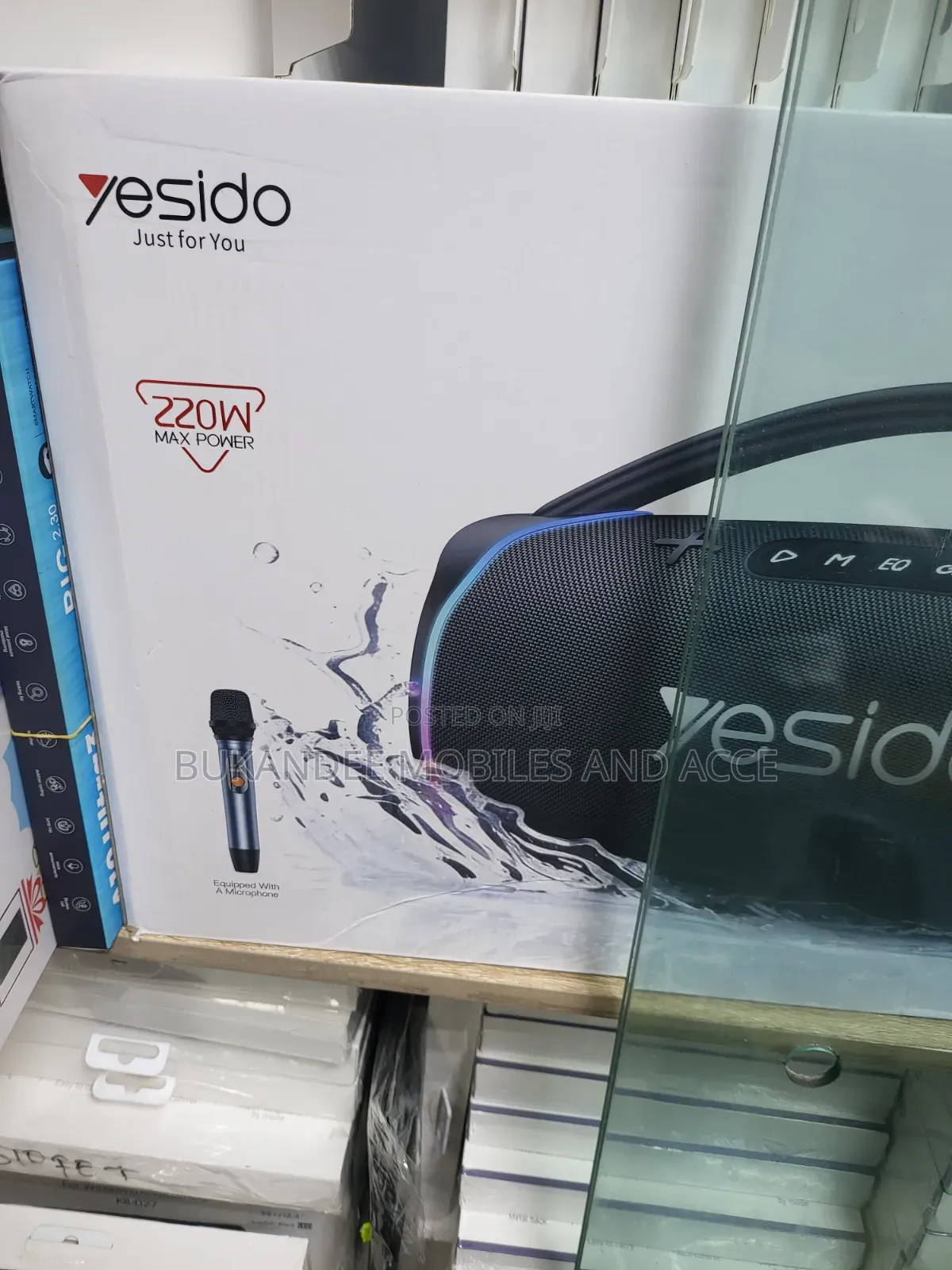Boom Box Speaker 220w Microphone