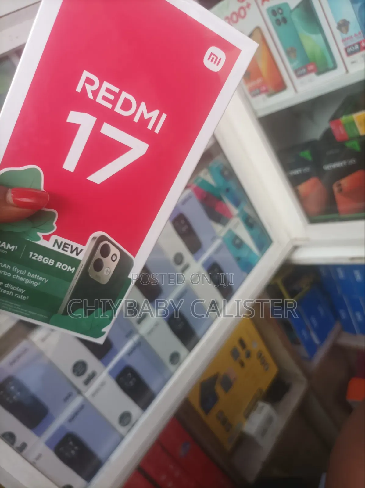 New Xiaomi Redmi 17 128 GB Red
