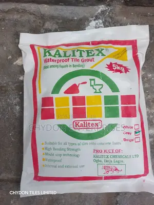 Waterproof Tile Grout , Grey Colour 5kg