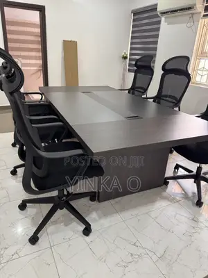 8 Seater Conference Grey Table