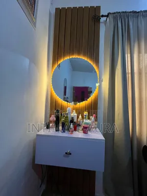 Dresser With LED Mirror