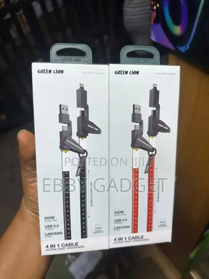 Green Lion 4 in 1 Cable Ultra Fast Charging