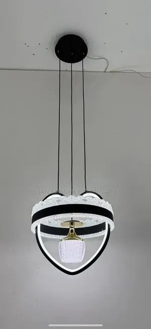 2 Tier Crystal Led Pendant Chandelier