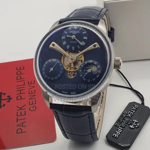 PP Style Classic Watch – Automatic Movement, Genuine Leather*