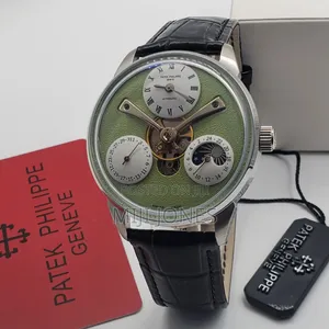PP Style Classic Watch – Automatic Movement, Genuine Leather*