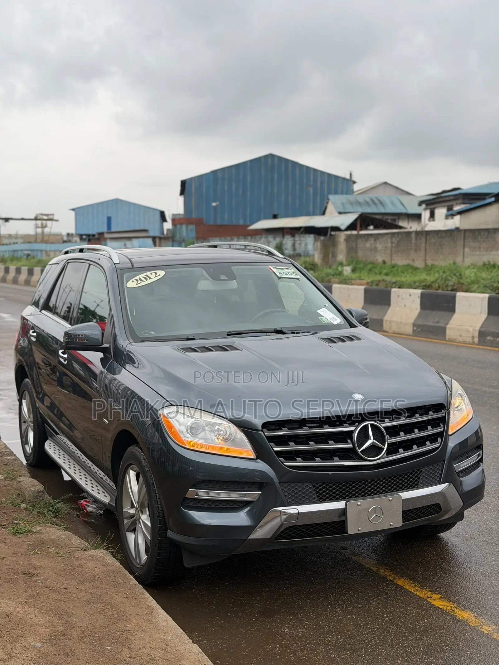 Mercedes-Benz M Class ML 350 4Matic 2012 Gray