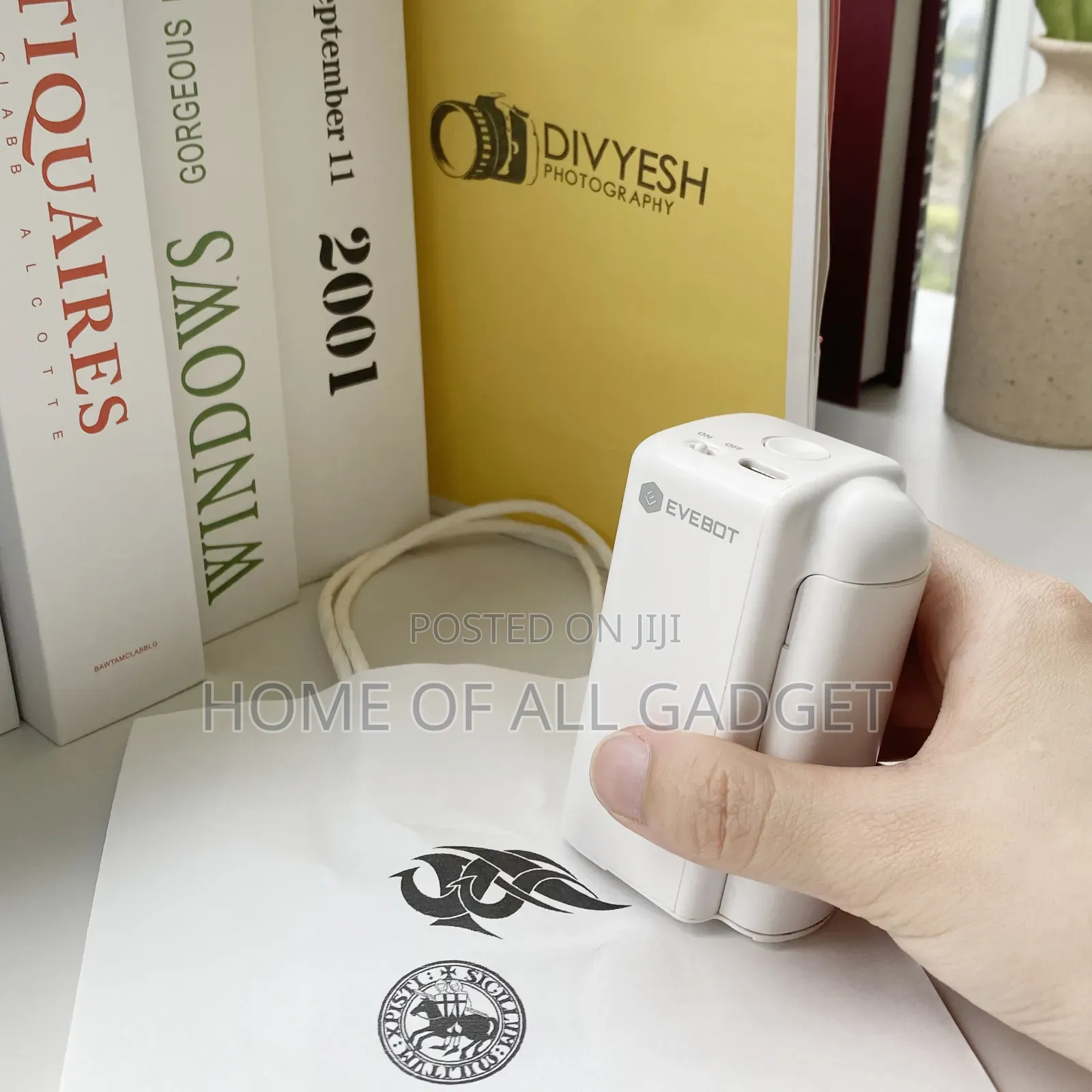Printer for Printing Custom Text, Logos, or Graphics on Various
