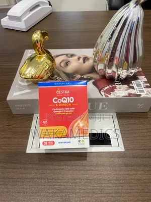 CoQ10 + Omega-3 Capsules – CESTRA