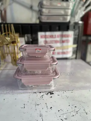 Glass Storage Bowl Set