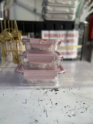 Glass Storage Bowl Set