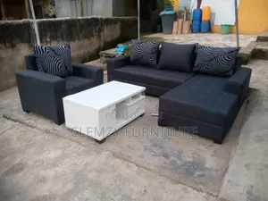 L Shape Chair and Table