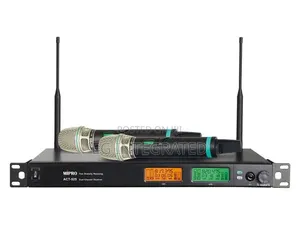 Mipro ACT-515 UHF Analog Dual-Channel Receiver, Complete With 2nos.