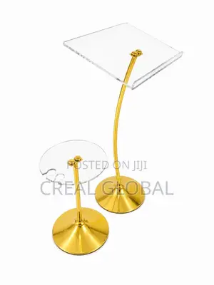 New Fame Single Pole Acrylic Pulpit/Lectern/Podium