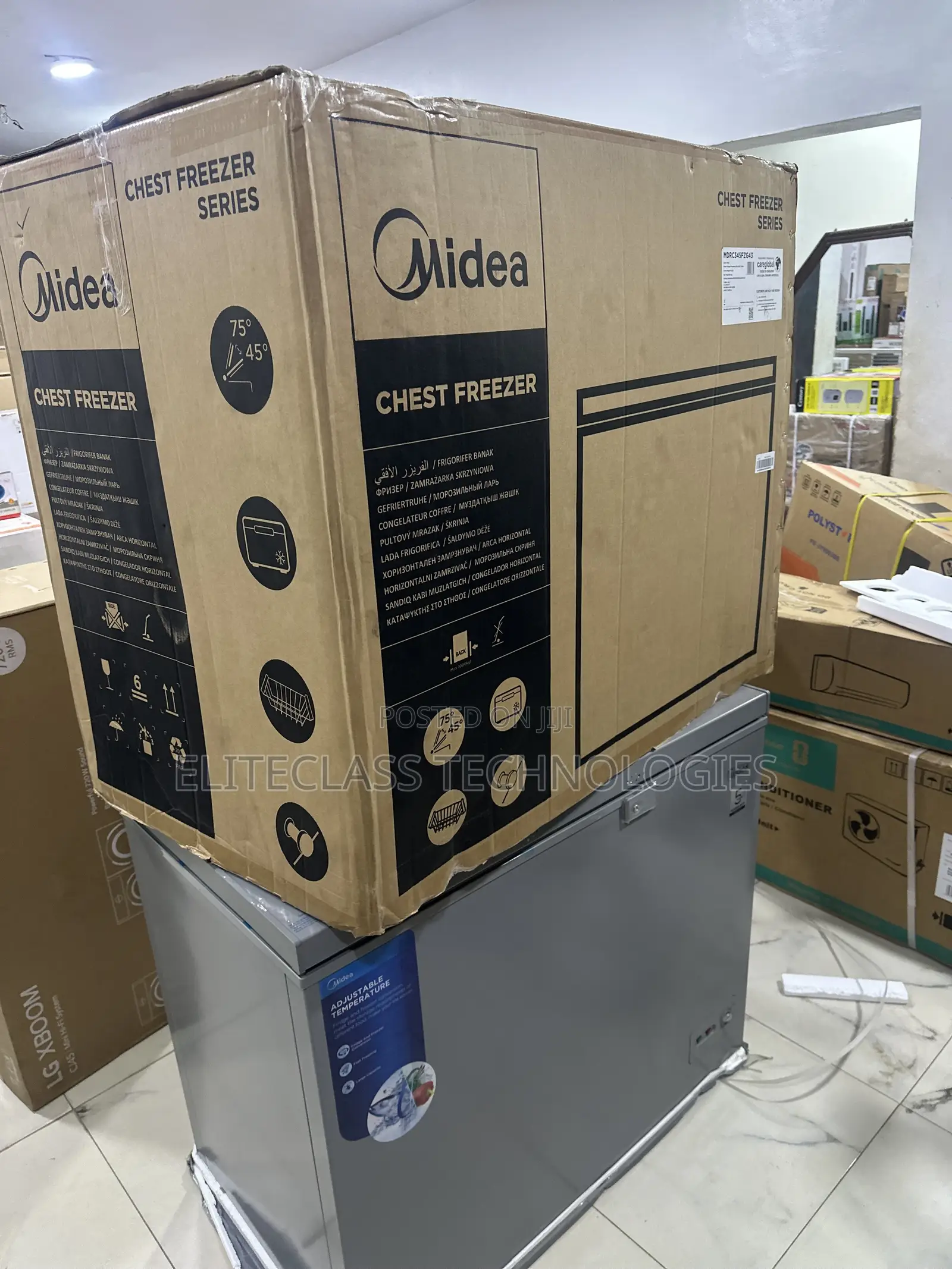 Midea 250L Deep Freezing Unit (Chest Freezer)