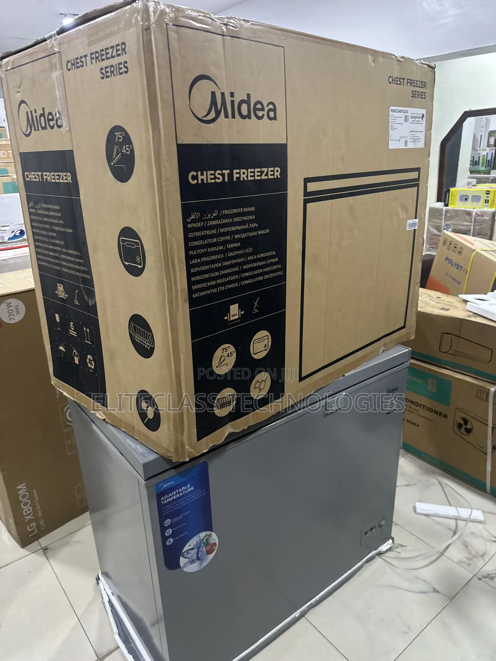 Midea 250L Deep Freezing Unit (Chest Freezer)