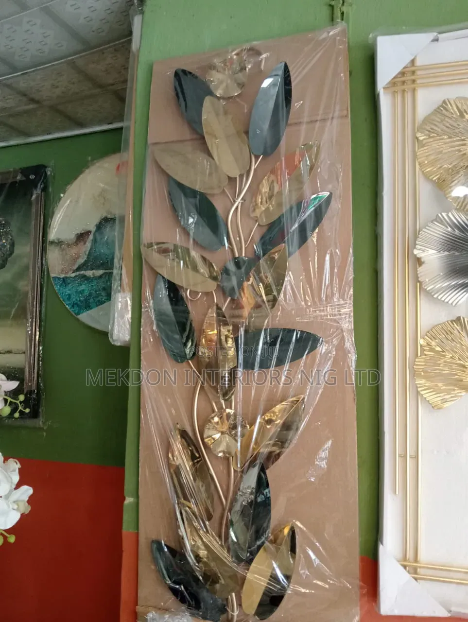 Flowered Frame Decorative